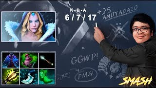 APRENDE COMO DOMINAR LAS LÍNEAS | Smash - Crystal Maiden (7.18b)