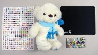 Плюшевый Мишка • КУЧА Наклеек на кнопку Home iPhone • Коврик для мышки • Чехол для Nokia 1020