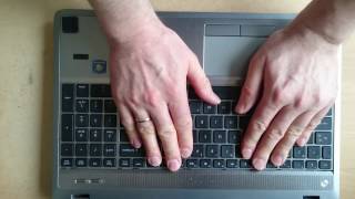 HP ProBook 4540 - Wymiana klawiatury - How to change keyboard