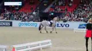 Fjordingarna - piaffmomentet i Sverige vs Världen. Gothenburg Horse Show 2014