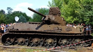 Поднятие танка из реки Дон т-34-76 / НАХОДКИ ВОВ ЧЕРНЫХ КОПАТЕЛЕЙ И ПОИСКОВИКОВ