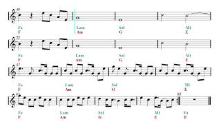 Play Along - BTS - (Boy With Luv) feat. Halsey (Sheet music - Guitar chords)