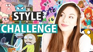 STYLE CHALLENGE - JA jako POSTACIE z Seriali Animowanych