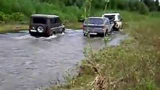 УАЗ "Буханка" UAZ "Хантер"! Бездорожье! OFFROAD!