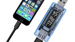 USB тестер с сайта AliExpress USB tester from AliExpress website