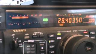 C6ARW 10 Meter Pile-Up 10-28-11 1427-1435z
