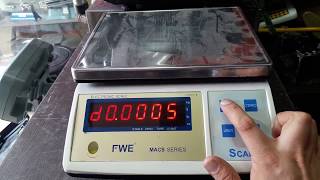 Cân Điện Tử VIBRA 3kg 6kg 15kg 30kg | #Hướng Dẫn Hiệu Chỉnh Cân Hoàn Khôi
