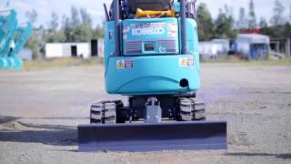 Kobelco Mini Excavators walkaround