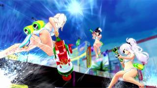 Senran Kagura: Peach Beach Splash - New Gameplay Screenshots (Souji, Yuyaki, Leo)