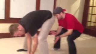 Fart face victim Saul Bernstein football prank | football prank
