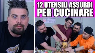 PROVIAMO 12 UTENSILI DA CUCINA ASSURDI ! ?