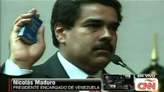 Nicolás Maduro juramenta como presidente encargado