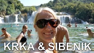 Waterfall Swimming: KRKA National Park - Sibenik CROATIA | Travel Vlog