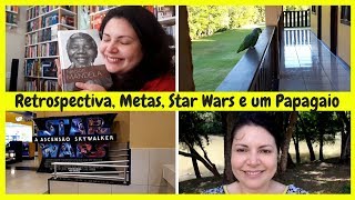 VLOG DE LEITURA #5 RETROSPECTIVA 2019, METAS 2020, LENDO E VIAJANDO E STAR WARS | Prosas e Algo Mais