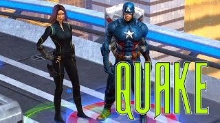 Marvel Heroes - Quake Team Up Gameplay (Agents of SHIELD Season 4)