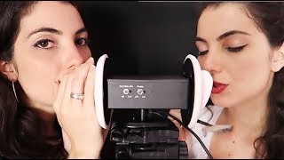 ASMR 3Dio: GÊMEAS TE FAZENDO DORMIR E CAUSANDO BONS ARREPIOS