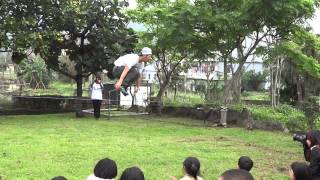 20140331走繩世界冠軍大杉徹先生在梗枋