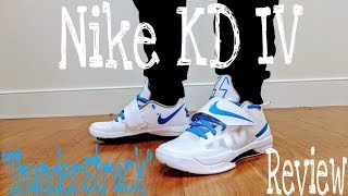 Best KD shoe, EVER!? Nike KD IV "Battle Tested"/"Thunderstruck" Review