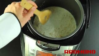 Геркулесовая каша в мультиварке REDMOND RMC-M4502