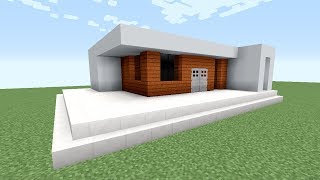 Minecraft - Small Modern House Building