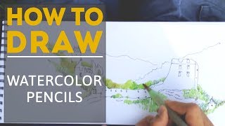 How to Draw with Watercolor Pencils