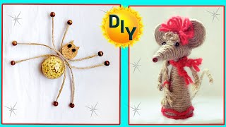 Славянский паук и китайская крыса. Символы 2020 года. DIY/рукоделие #символгода