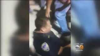VIDEO: School Officer Body-Slammed By Teen During Brawl At Friday Night Football Game