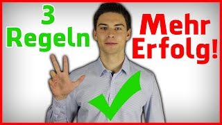 3 psychologische Regeln für mehr Erfolg - Die Psychologie des Erfolgs