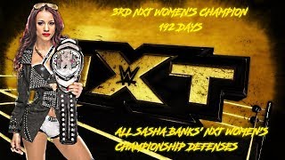 All Sasha Banks' NXT Women's Championship Defenses