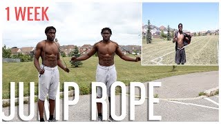 My Jump Rope Transformation | ONLY 1 WEEK