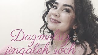 HECH QANDAY DAZMOLSIZ, TABIIY VA CHIROYLIK JINGALEK✨qilish uslubim - rossalik oson qilish