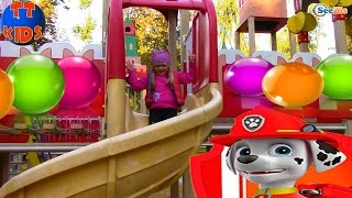 PAW PATROL ЩЕНЯЧИЙ ПАТРУЛЬ Играем на Огромной ДЕТСКОЙ ПЛОЩАДКЕ с Ярославой Развлечения для детей