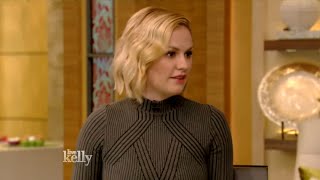 Anna Paquin interview Live! With Kelly and co-host Fred Savage