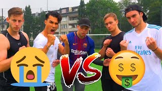 REICH vs ARM FUßBALL CHALLENGE | BROTATOS