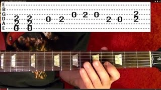 Guitar Lesson - CRAZY TRAIN - Randy Rhoads - ( Video 1 of 3 )