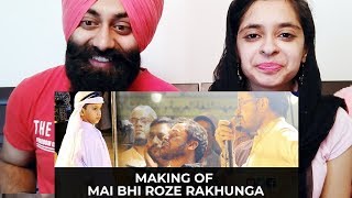 Making of Mai Bhi Roze Rakhunga Reaction by PunjabiReel TV