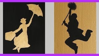 DIY Mary Poppins Inspired Wall Art | An Anneorshine Disney Exclusive