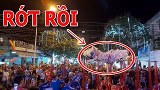 THÓT TIM khi xem đoàn lân sư An Hòa Đường lên mai hoa thung biểu diễn mừng xuân Canh Tý 2020