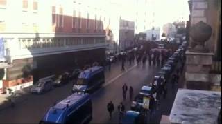 Забастовка студентов в Риме 17.11.11