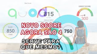 Novo SCORE de Crédito QUOD Agora São 4 Para Consultar | SERASA, BOA VISTA e SPC BRASIL