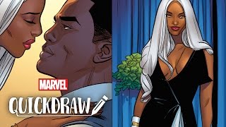 Black Panther Interior by Laura Martin - Marvel Quickdraw