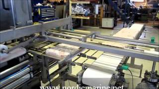 Norfo Линия порционной распиловки замороженных блоков \ sawing line for fishblocks