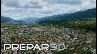 Prepar3D V4.5 | IVAO Flight LOWI (Innsbruck) - LJLJ (Ljubljana) | Aerosoft CRJ