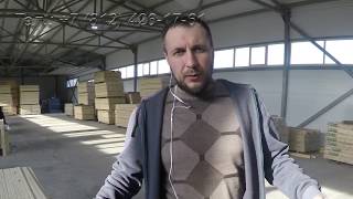 Видео с производства евровагонки. Альянс-Лес - ваша база пиломатериалов.