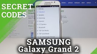 Secret Codes Samsung Galaxy Grand 2 - Enable Hidden Options