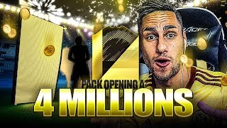 DU TRES LOURD - LE PACK OPENING A 4 MILLIONS DE CREDITS !!! FIFA 18 PACK OPENING