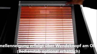 Bedienung Dachfenster Jalousie