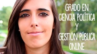 Experiencia de una alumna online en Ciencia Política y Gestión Pública