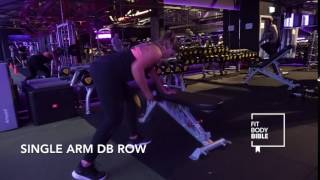 FBB Single Arm DB Row
