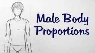How to Draw Manga: Male Body Proportions